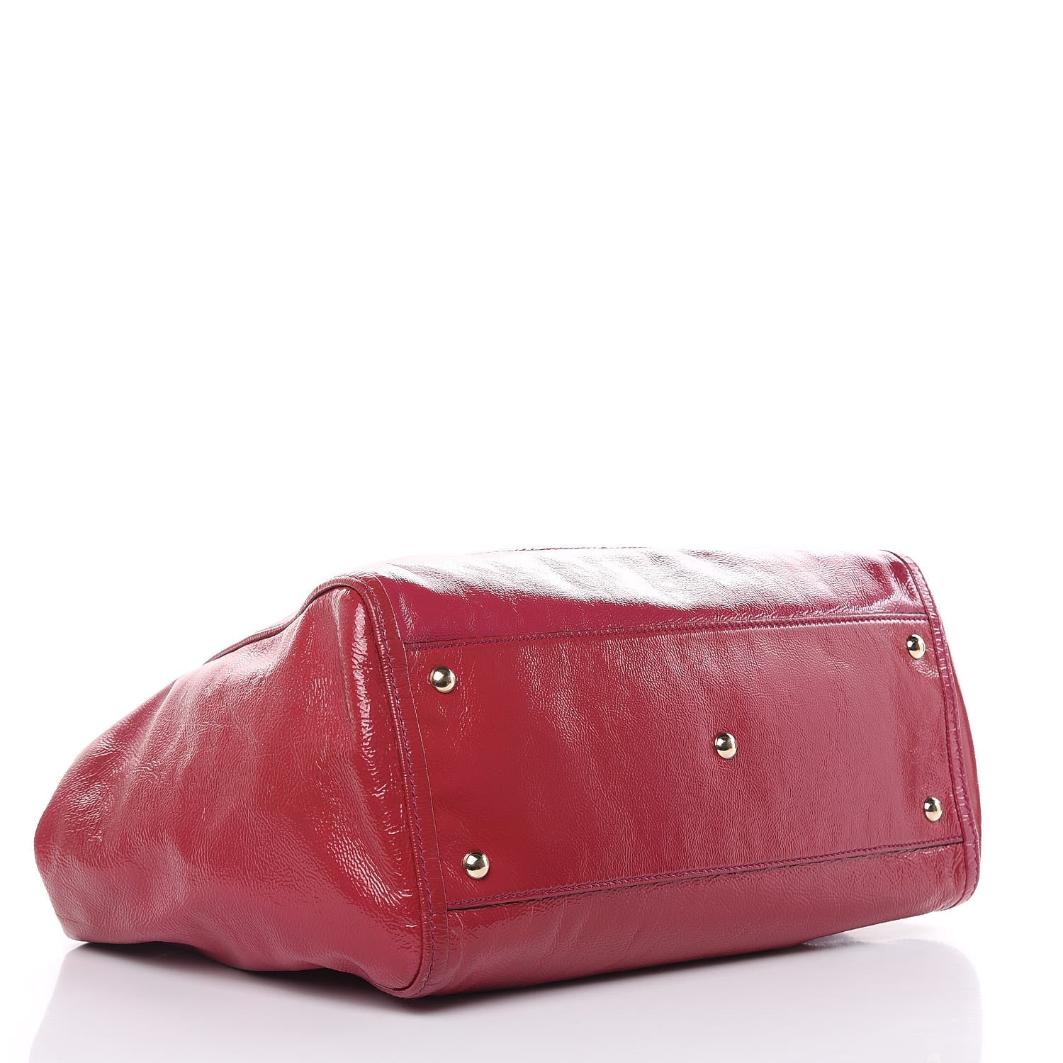Gucci Vernice Naplack Medium Soho Shoulder Bag Bright Bouganville 4 of 18