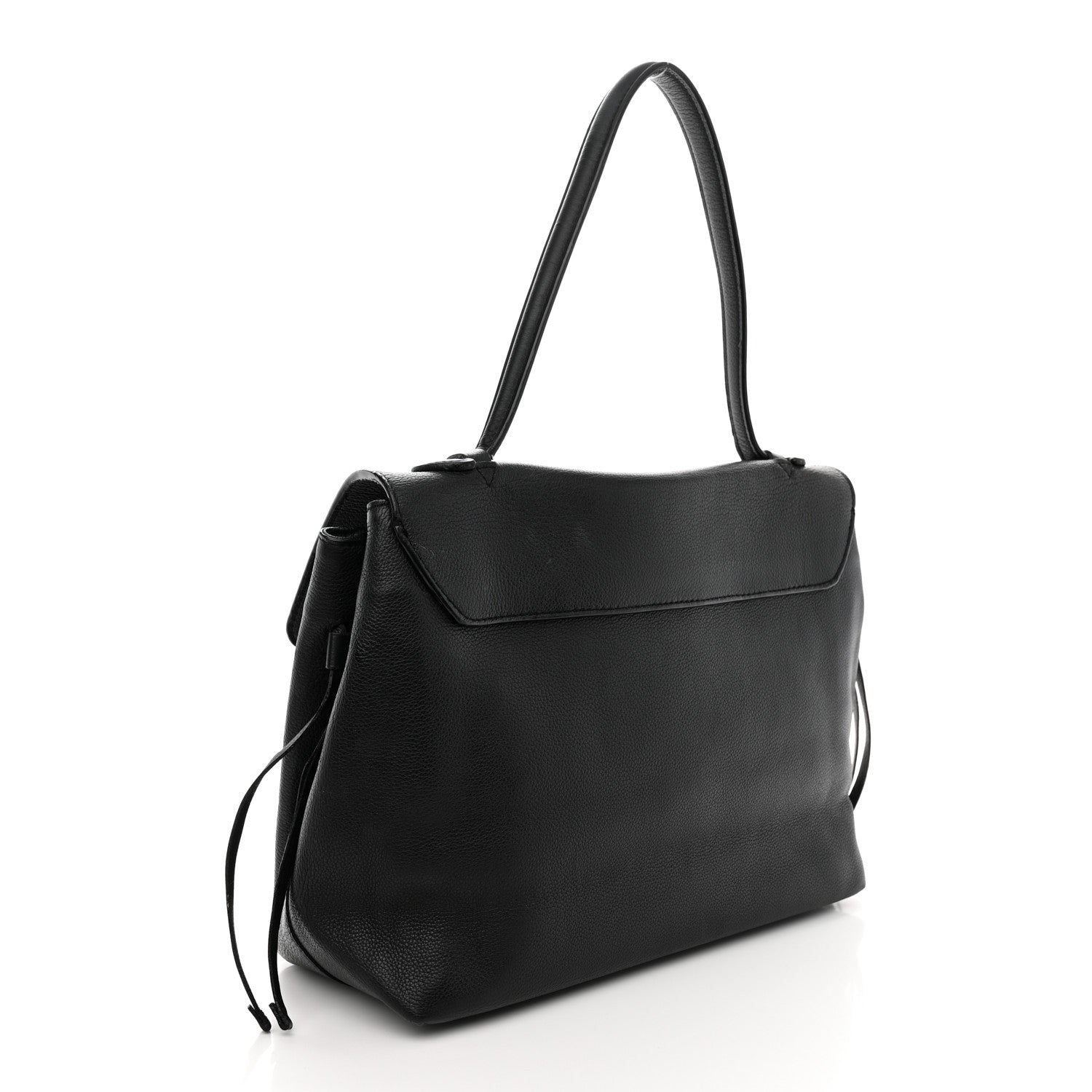 Louis Vuitton Calfskin Snakeskin Lockme MM Black 3 of 10