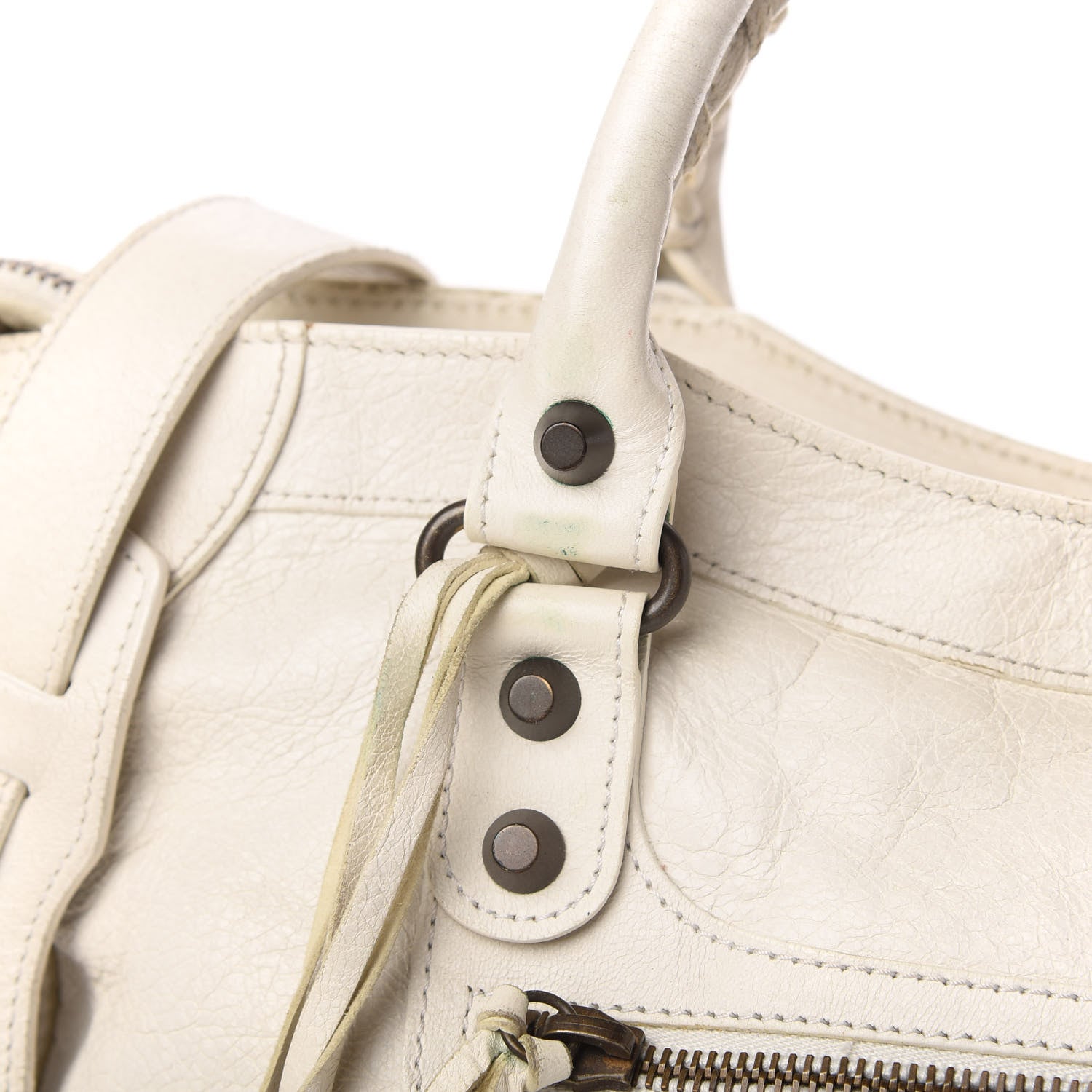 Balenciaga Agneau Classic Hardware City White Light 14 of 21