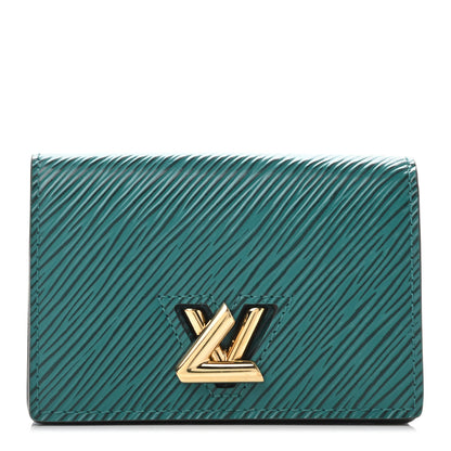 Louis Vuitton Epi Twist Multicartes Emerald Green Indigo 1 of 4