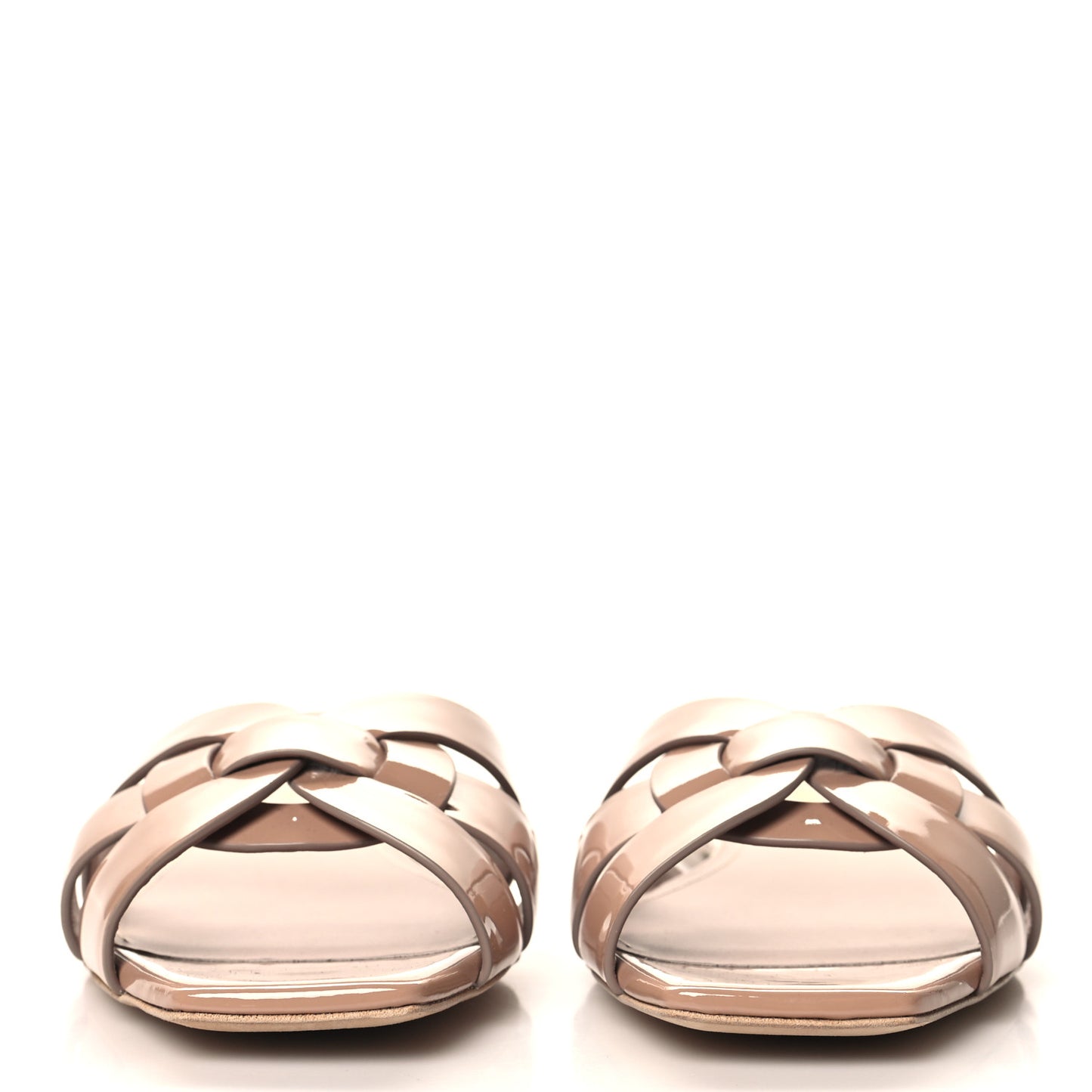 Patent Tribute 05 Slide Sandals 35 Nude