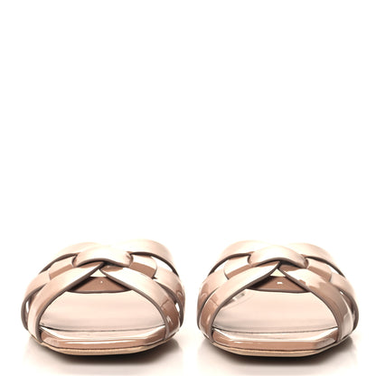 Saint Laurent Patent Tribute 05 Slide Sandals 35 Nude 3 of 11