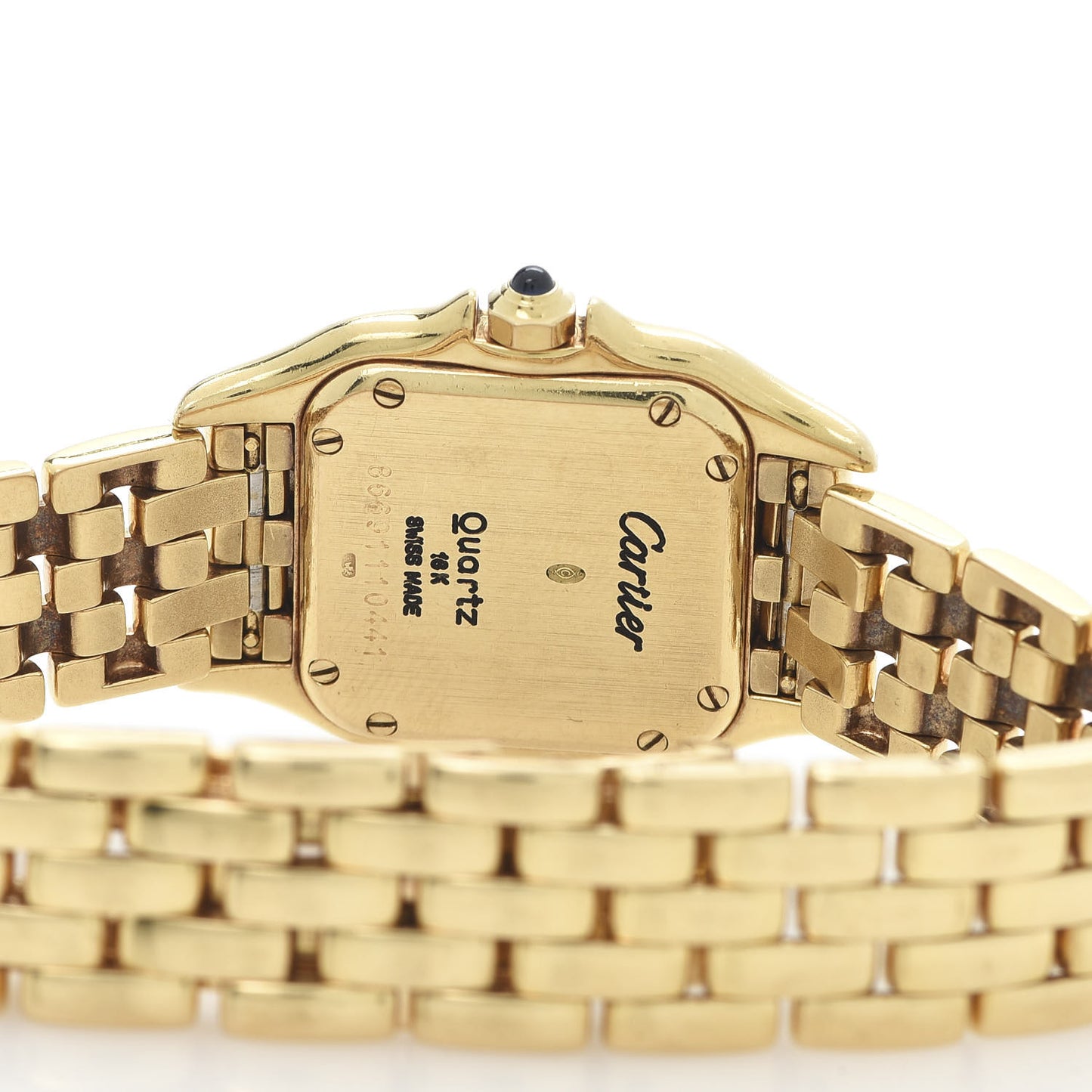 18K Yellow Gold 22mm Panthere Quartz Watch