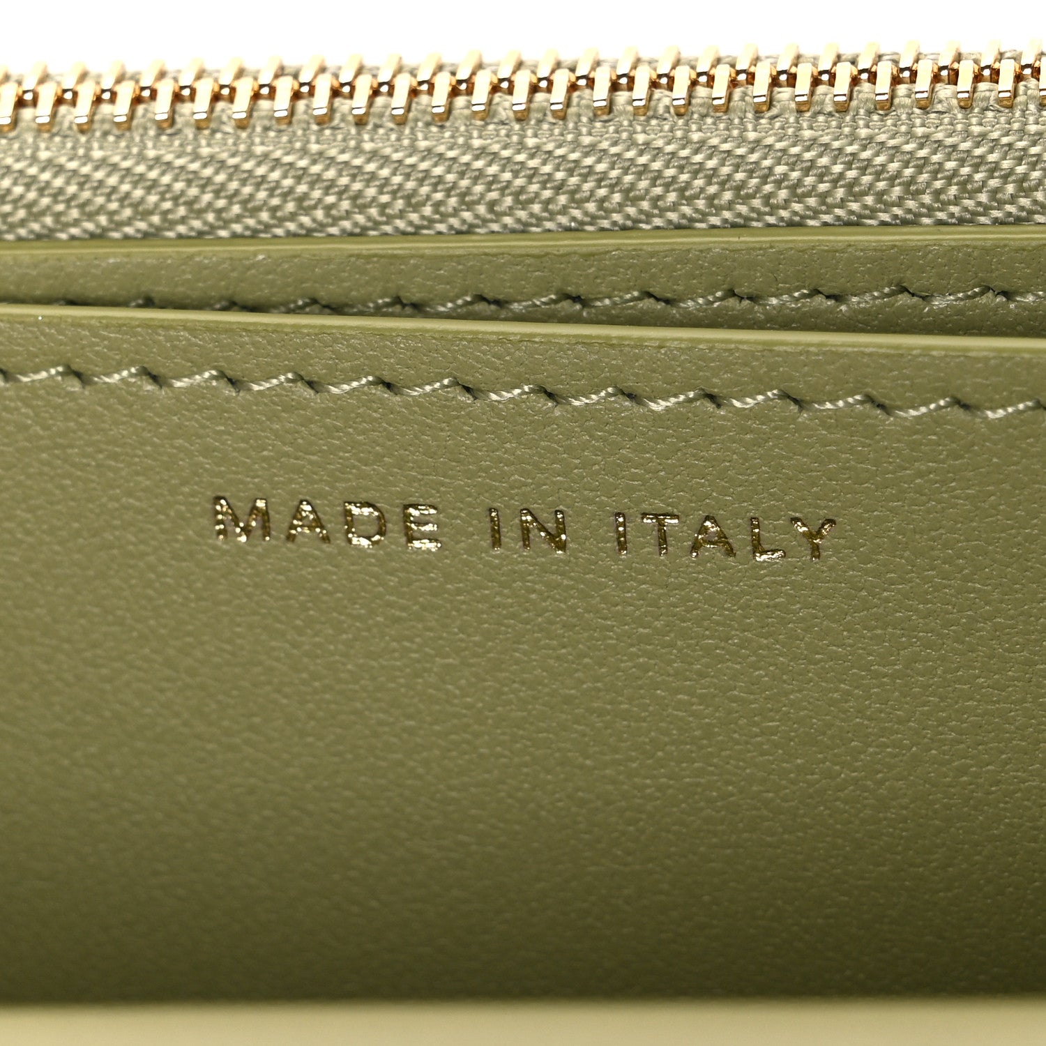 Chanel Shiny Lizard Wallet on Chain WOC Green 6 of 10