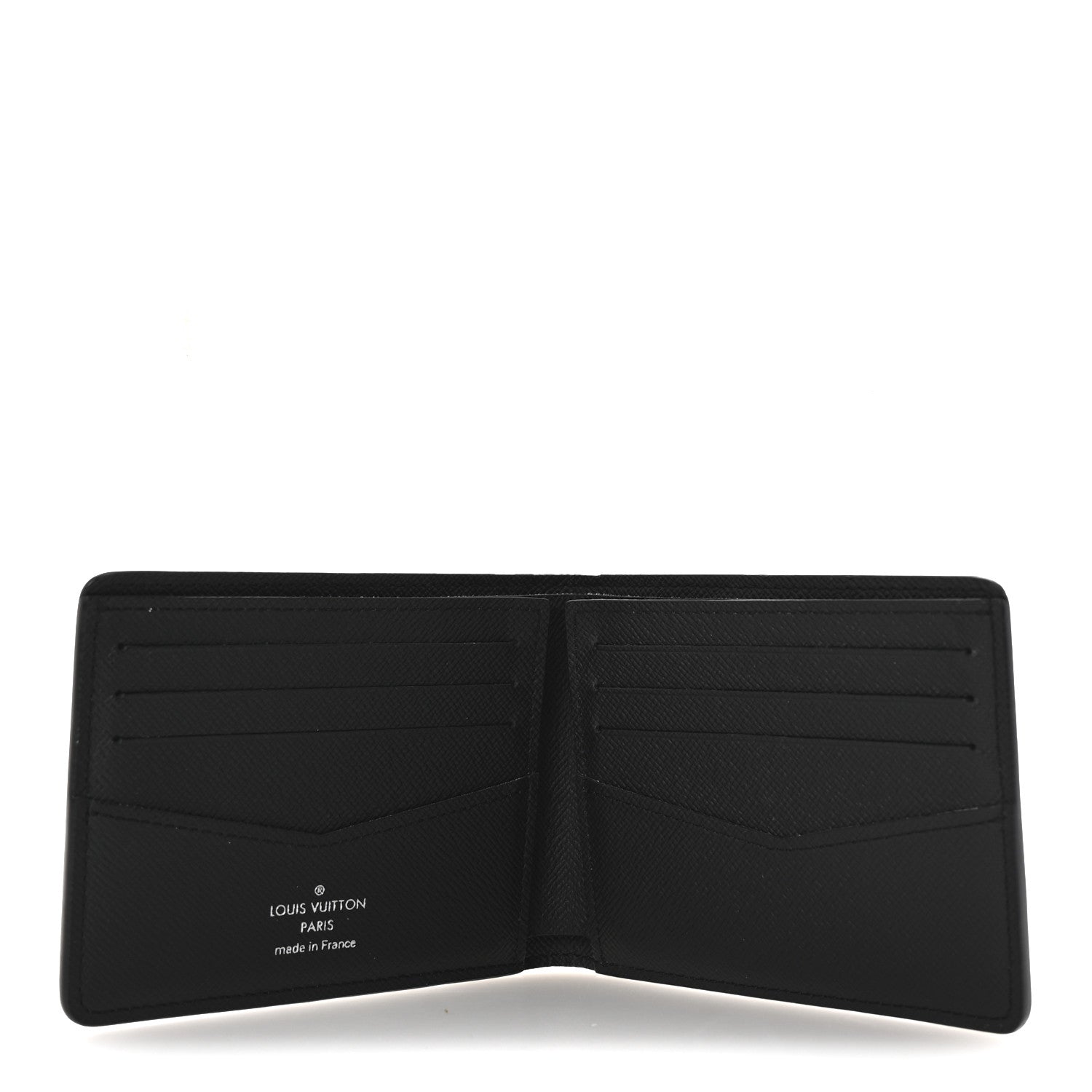 Louis Vuitton Taiga Slender Wallet Black 5 of 6