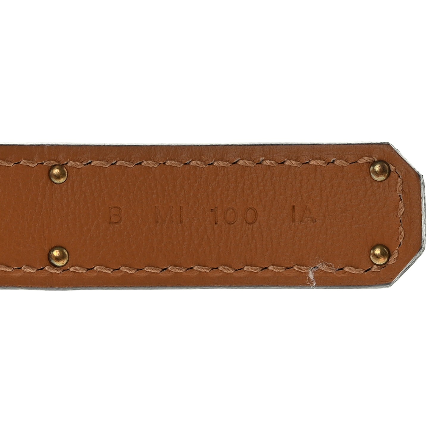 Epsom Kelly Pocket Belt Biscuit Nata