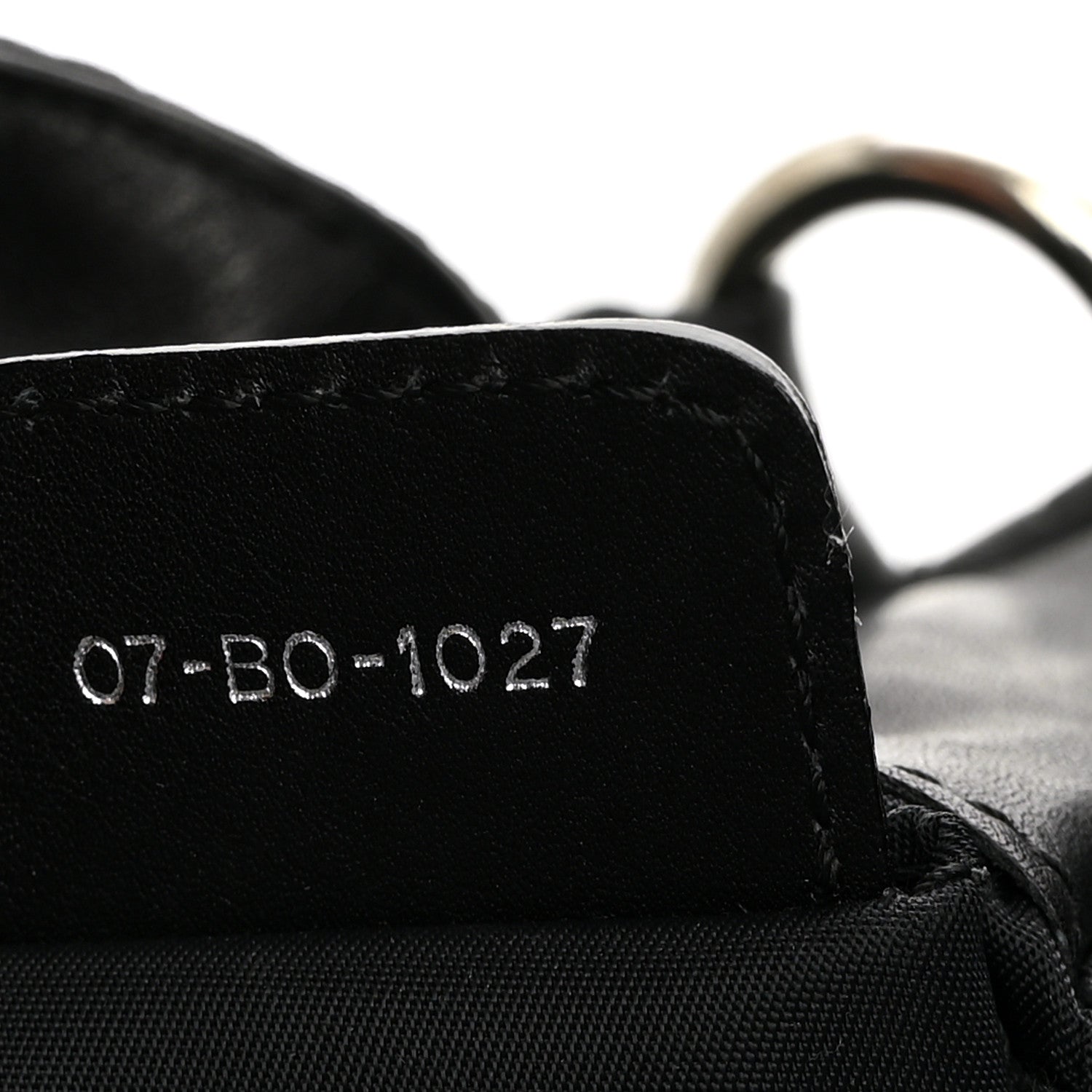 Christian Dior Nylon Monogram Lovely Hobo Black 6 of 10