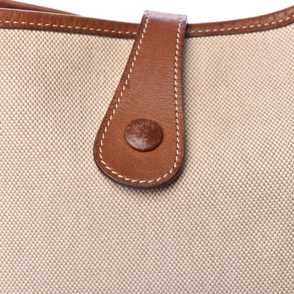 Hermes Toile Natural Barenia Evelyne PM Fauve 12 of 23