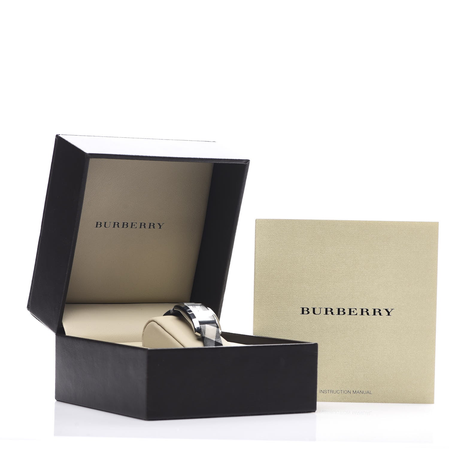 Burberry Stainless Steel Calfskin 20mm Heritage Quartz Watch BU1078 8 of 8