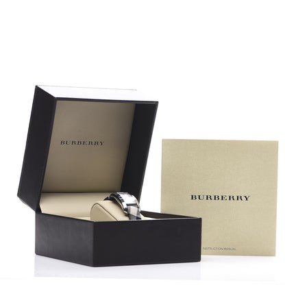 Burberry Stainless Steel Calfskin 20mm Heritage Quartz Watch BU1078 8 of 8
