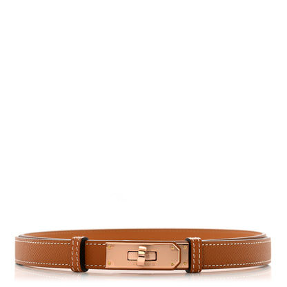 Hermes Epsom Kelly Belt Gold 1 of 4