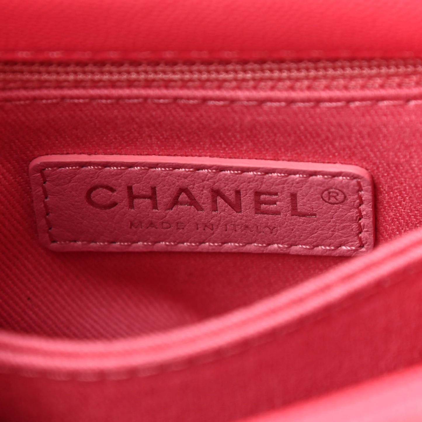 Caviar Quilted Incognito Extra Mini Coco Handle Flap Pink