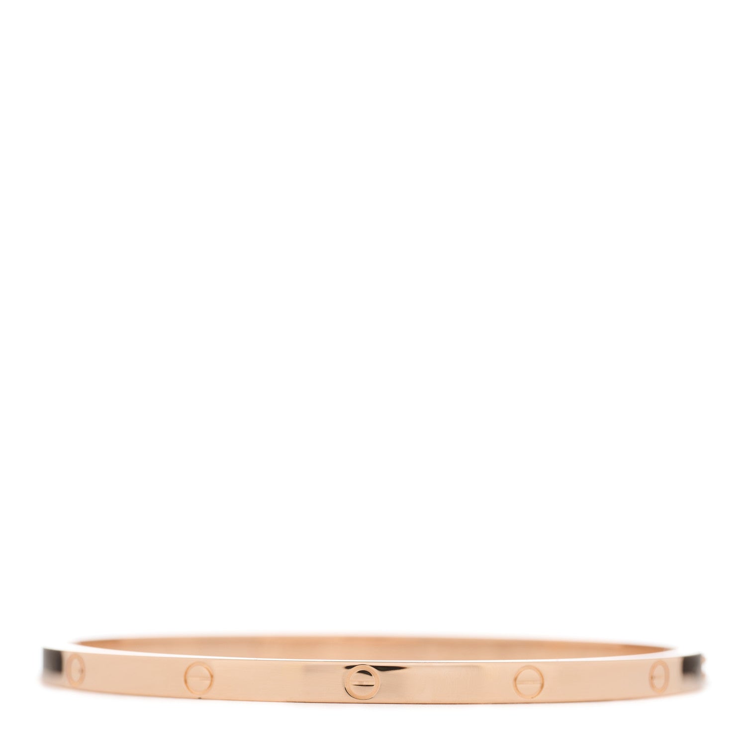 Cartier 18K Pink Gold Small LOVE Bracelet 17 2 of 5