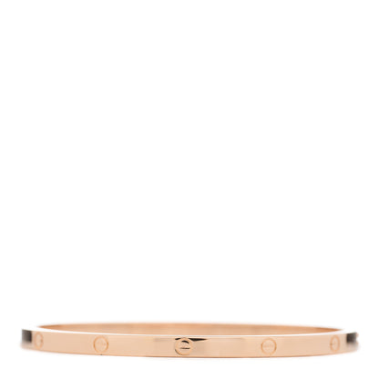 Cartier 18K Pink Gold Small LOVE Bracelet 17 2 of 5
