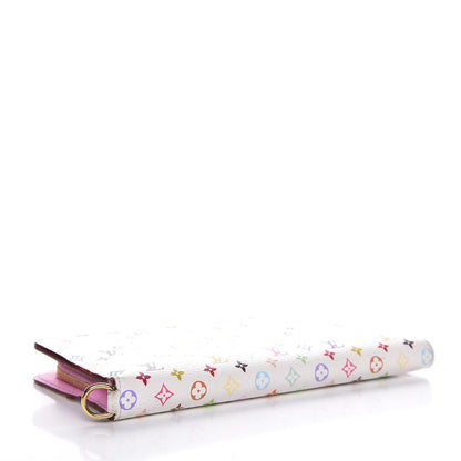 Louis Vuitton Monogram Multicolor Insolite Wallet White Litchi 4 of 8