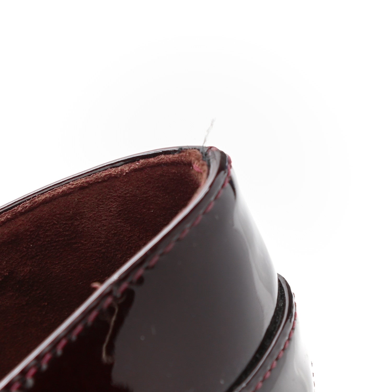 Louis Vuitton Patent Sloane Ballerina Flats 36 Amarante 12 of 12