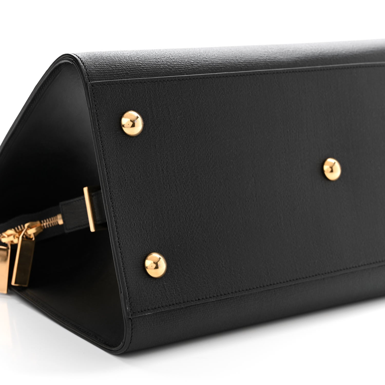 Saint Laurent Textured Calfskin Medium Classic Y Cabas Black 9 of 12