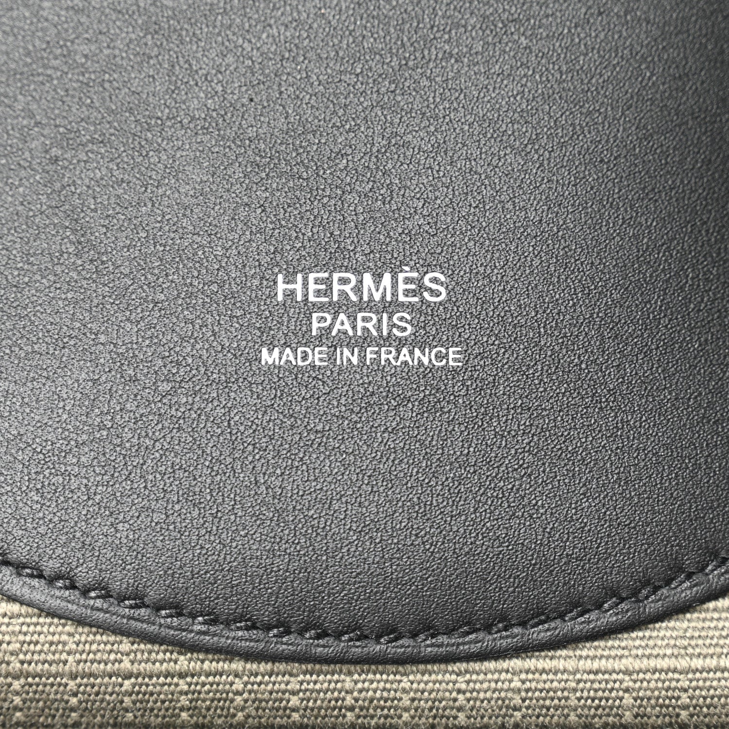 Hermes Bivoac Canvas Swift Allback Backpack Kaki Black 6 of 10