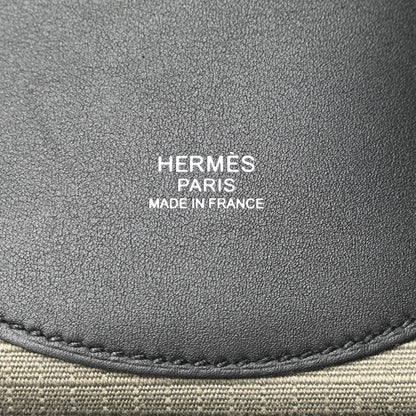 Hermes Bivoac Canvas Swift Allback Backpack Kaki Black 6 of 10