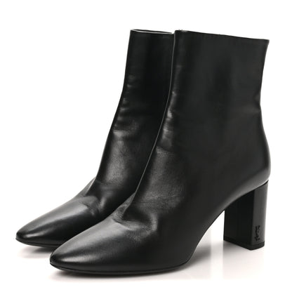 Saint Laurent Nappa Vendome Loulou Ankle Zip Boot 39.5 Black 4 of 9
