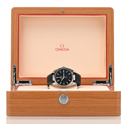 Omega Stainless Steel Rubber 41mm Seamaster Aqua Terra 150M Co-Axial Automatic Watch Black 220.12.41.21.01.001 5 of 5