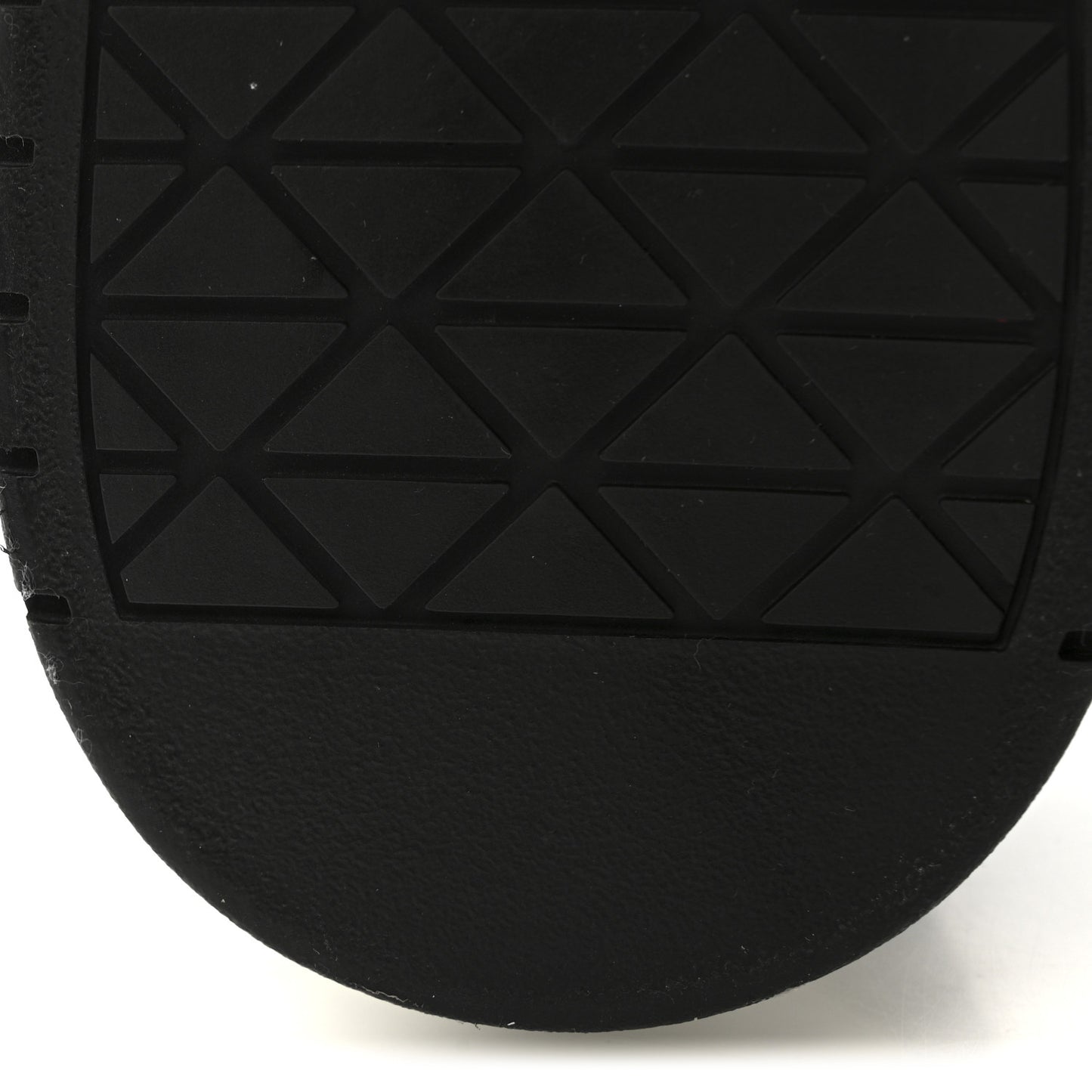 Re-Nylon Gabardine Metal Triangle Logo Mens Downtown Low Top Sneakers 9 Black