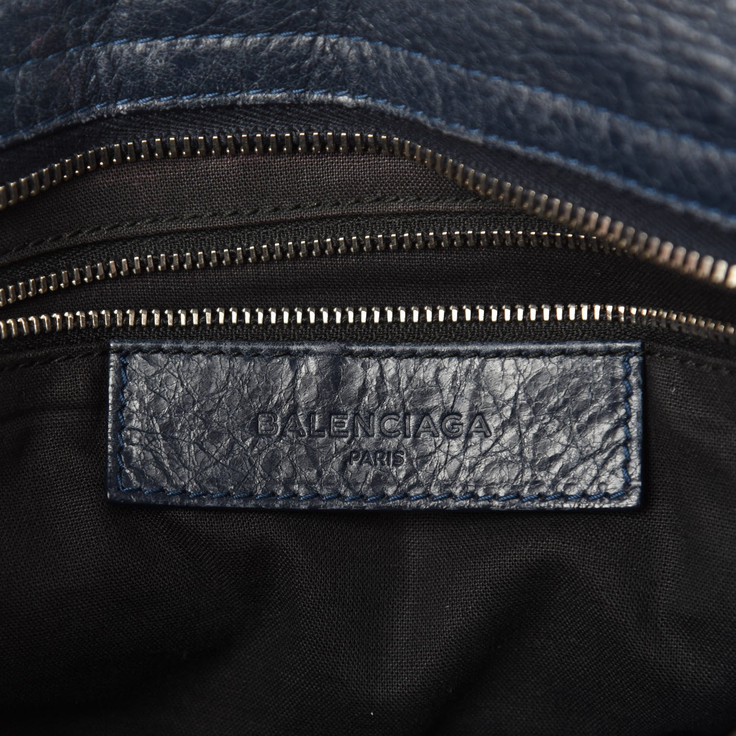 Balenciaga Agneau Giant 12 Silver Hardware City Bleu Obscur 15 of 17