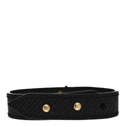 Louis Vuitton Epi Twist It Bracelet 17 Black 3 of 5