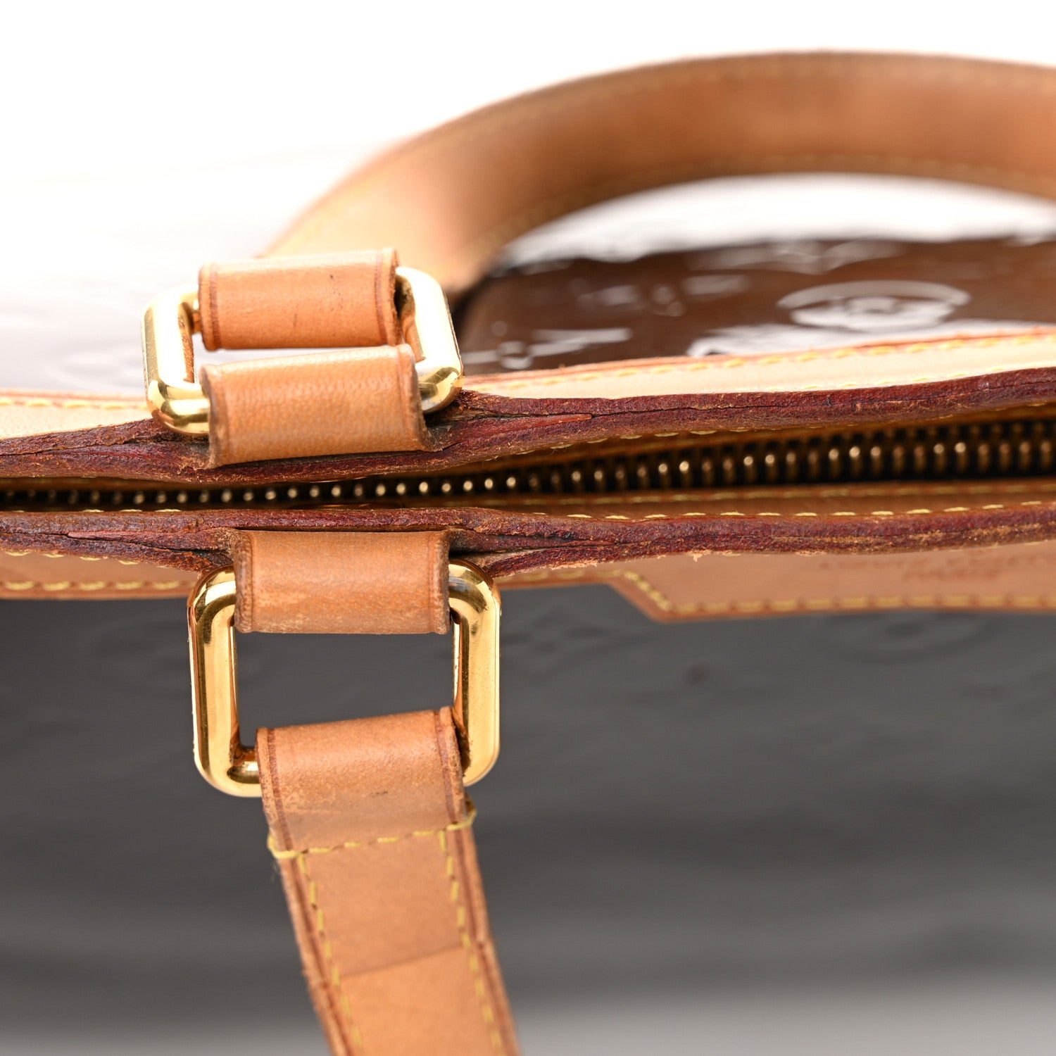 Louis Vuitton Vernis Brea GM Amarante 36 of 37