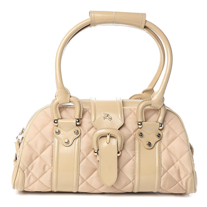 Burberry Nylon Quilted Smedna Satchel Trench 1 of 13