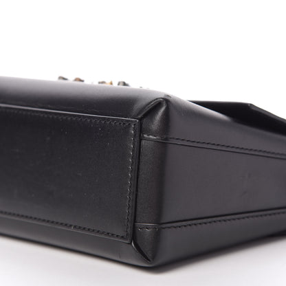 Dolce & Gabbana Nappa Crystal Embellished Millennial Rectangular Shoulder Bag Black 7 of 9