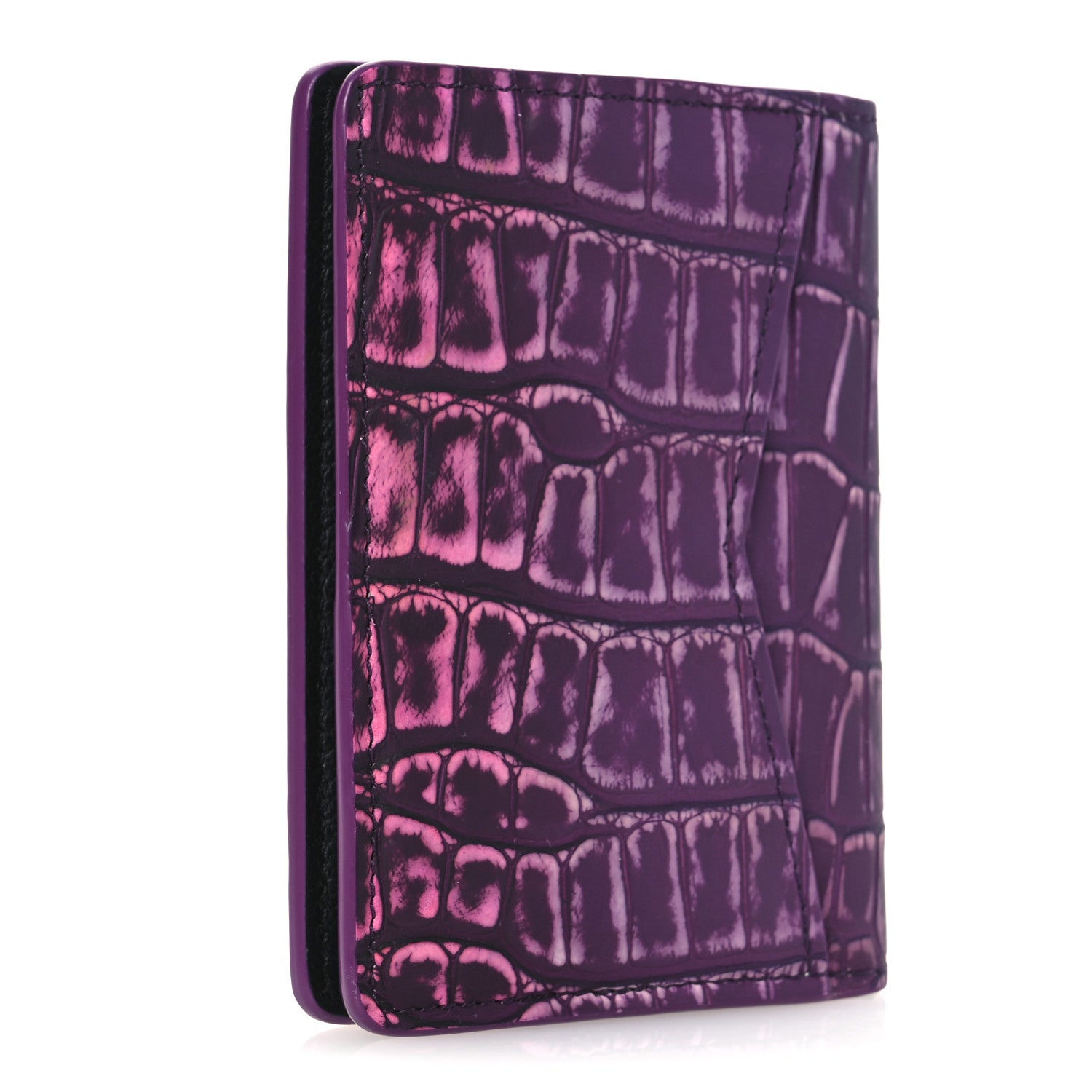 Louis Vuitton Alligator Pocket Organizer Purple 3 of 8