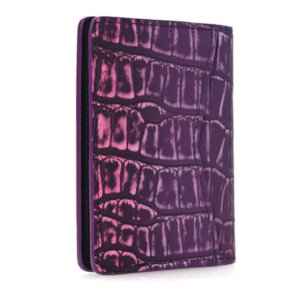 Louis Vuitton Alligator Pocket Organizer Purple 3 of 8