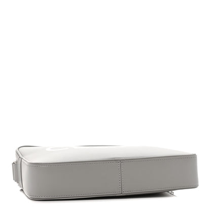 Celine Smooth Calfskin Medium Messenger Bag Pale Grey 3 of 7