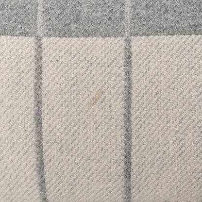 Hermes Wool Cashmere Avalon III Pillow PM Ecru Gris Clair 4 of 4