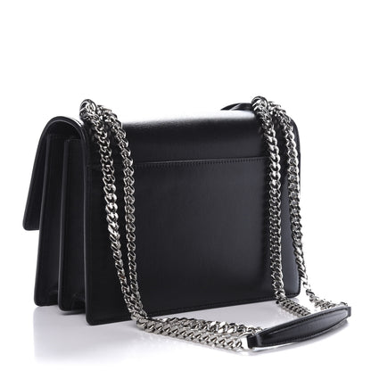 Saint Laurent Calfskin Medium Monogram Sunset Black 3 of 10