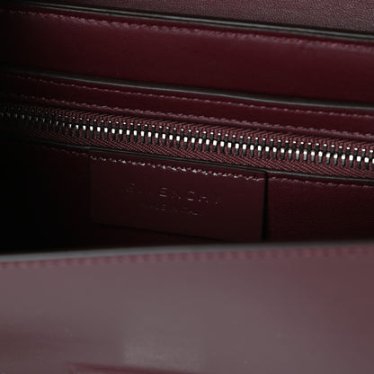 Givenchy Calfskin Medium Bow Cut Shoulder Bag Burgundy 6 of 8