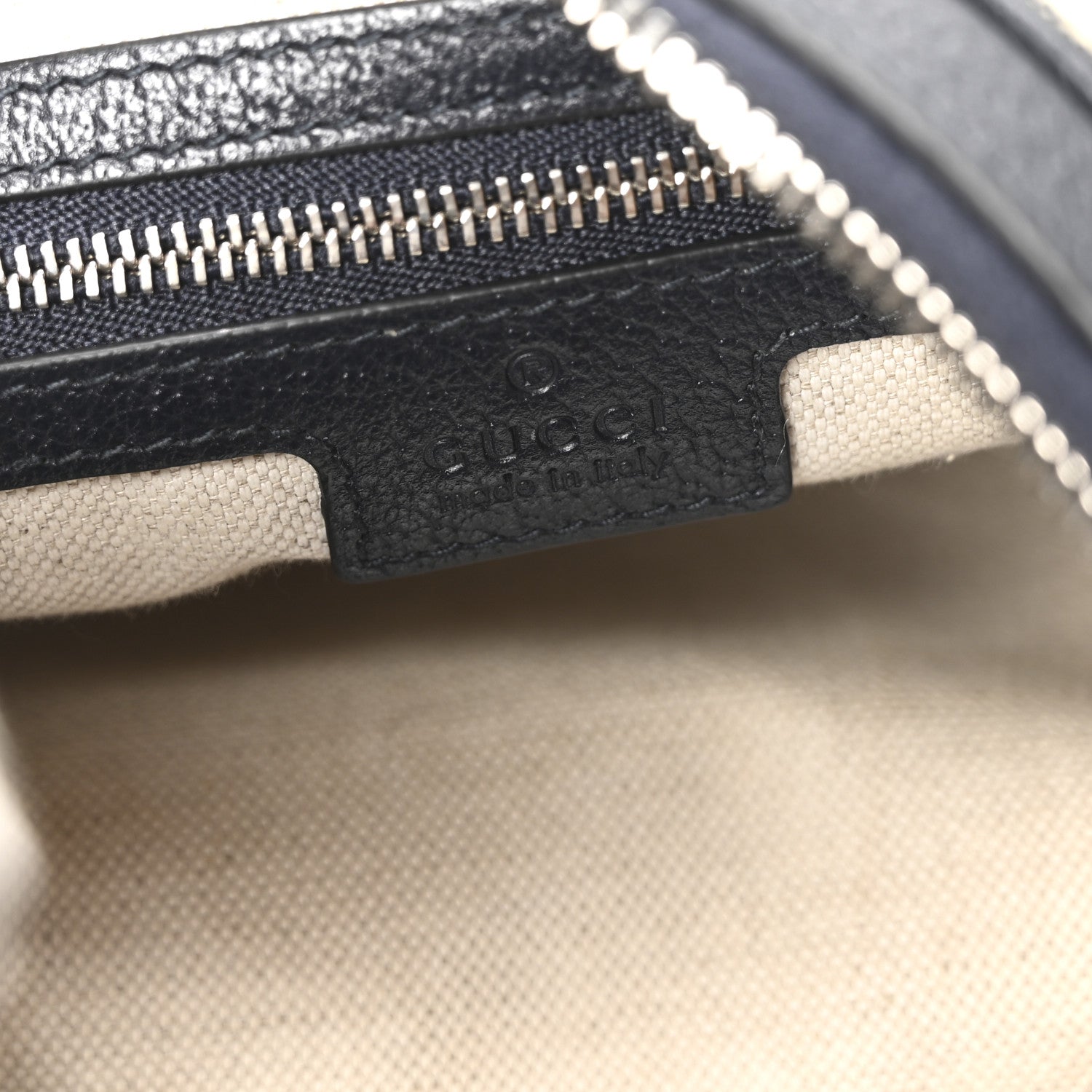 Gucci GG Supreme Monogram Textured Calfskin Web Large Attache Shoulder Bag Beige Blue 6 of 10