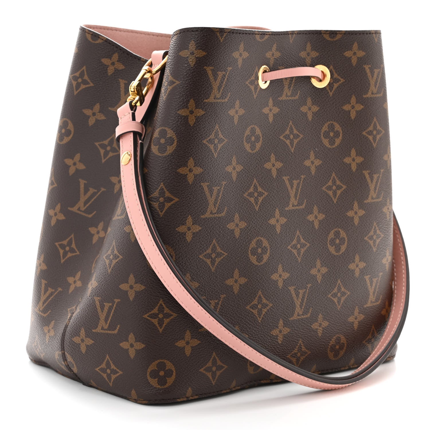 Louis Vuitton Monogram Neonoe MM Rose Poudre 3 of 9