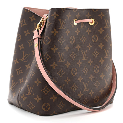 Louis Vuitton Monogram Neonoe MM Rose Poudre 3 of 9