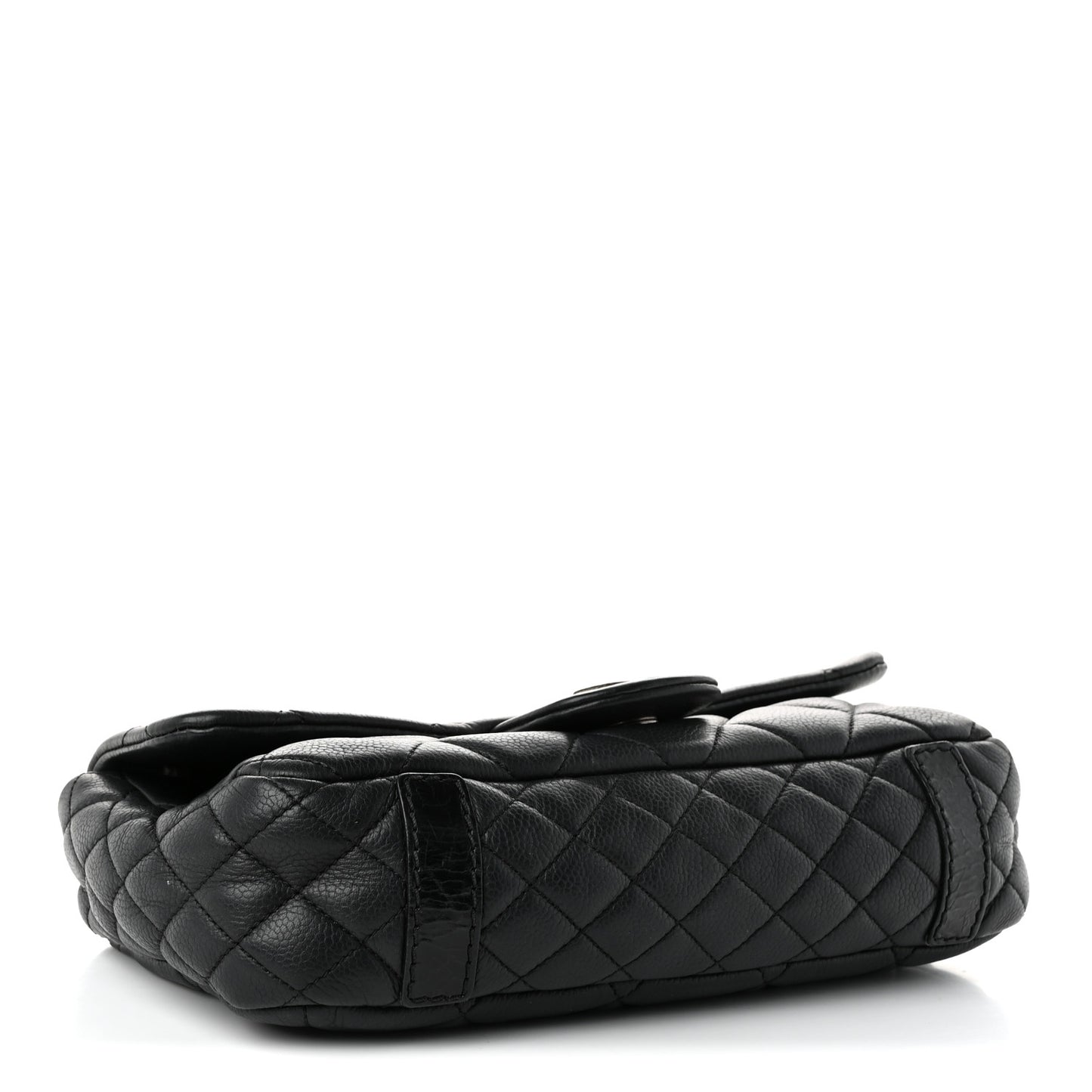 Caviar Quilted Coco Casual Flap Black