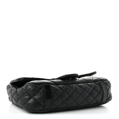 Chanel Caviar Quilted Coco Casual Flap Black 4 of 10