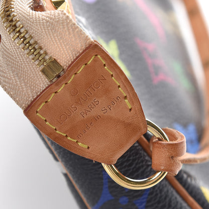 Louis Vuitton Monogram Multicolor Pochette Accessories Black 6 of 10