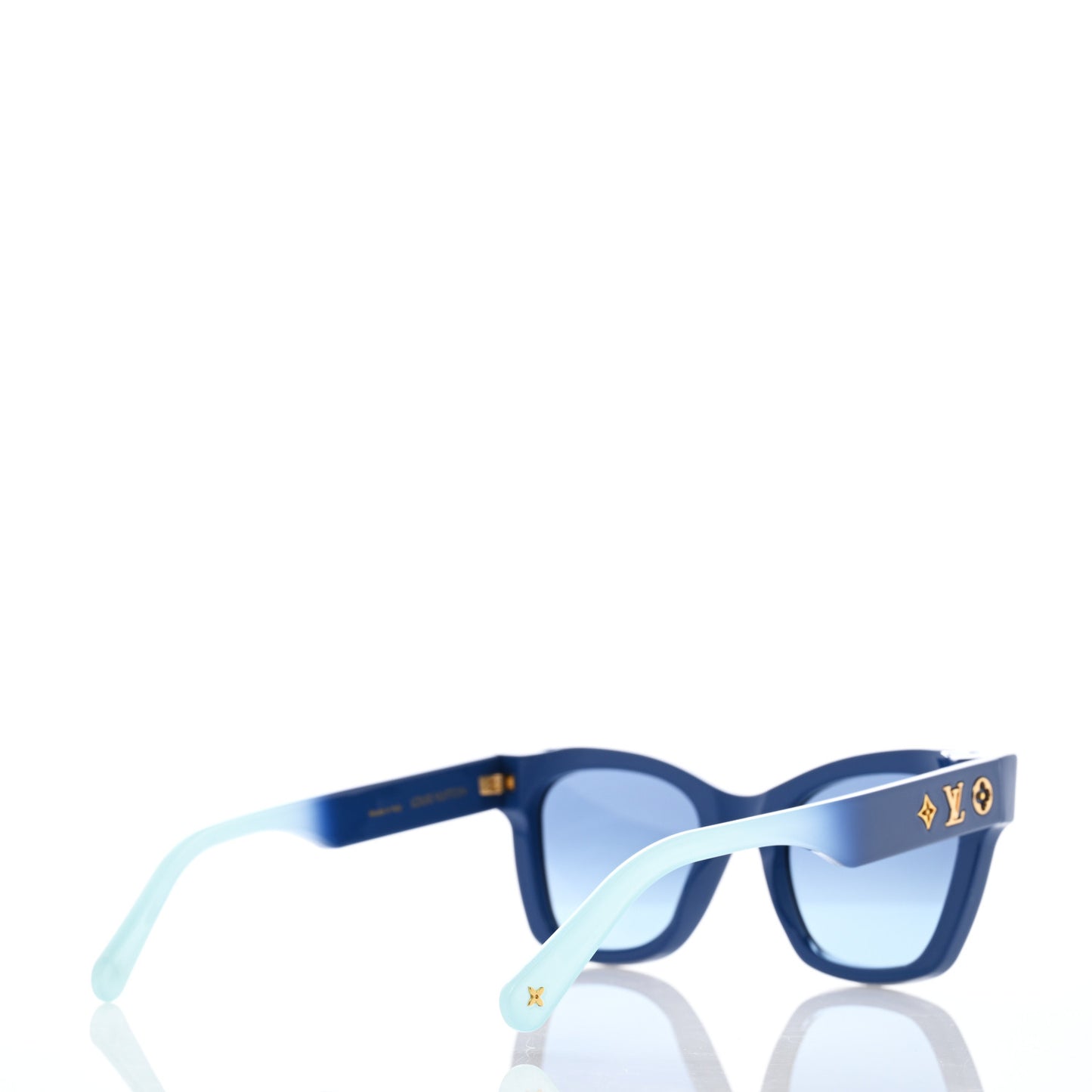 Acetate Gradient Blanca Sunglasses Z1465W Blue