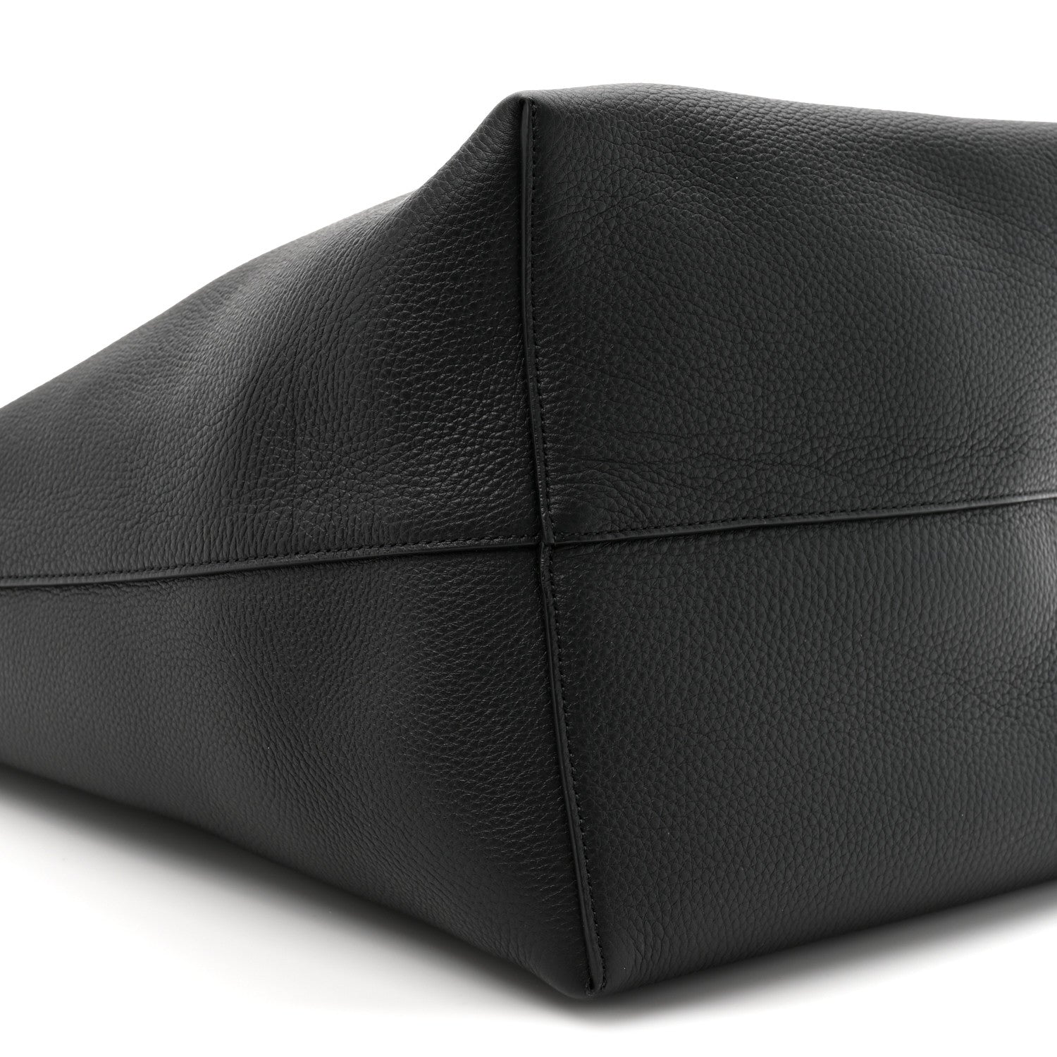 The Row Grained Calfskin Large N/S Park Tote Black 10 of 10