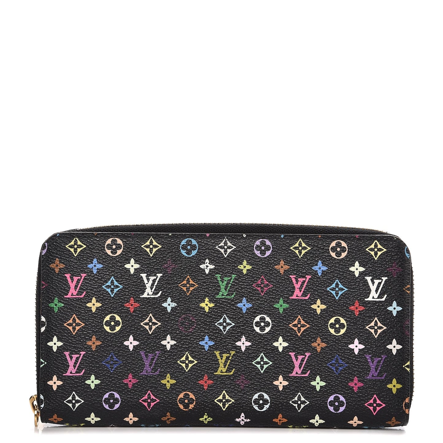 Monogram Multicolor Zippy Wallet Black Grenade