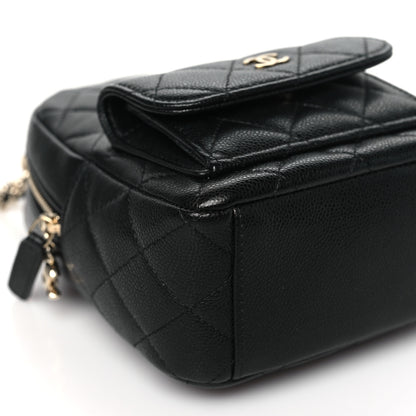 Chanel Caviar Quilted CC Mini Classic Backpack Black 10 of 11