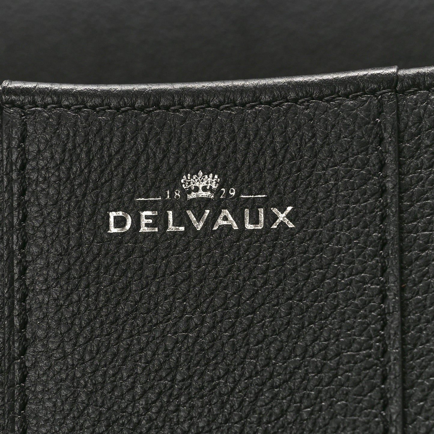 Grained Rodeo Calfskin Mini Brillant Black