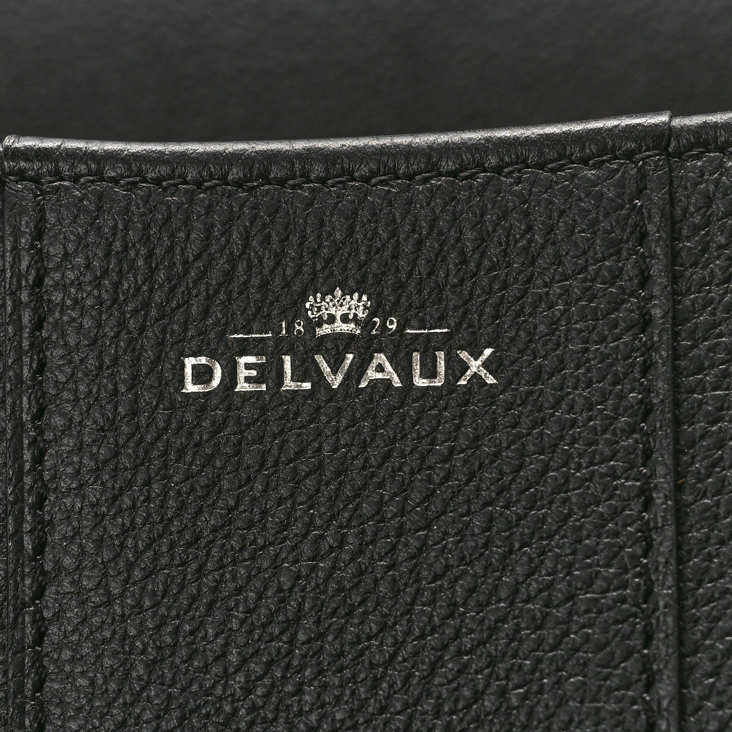 Delvaux Grained Rodeo Calfskin Mini Brillant Black 6 of 10