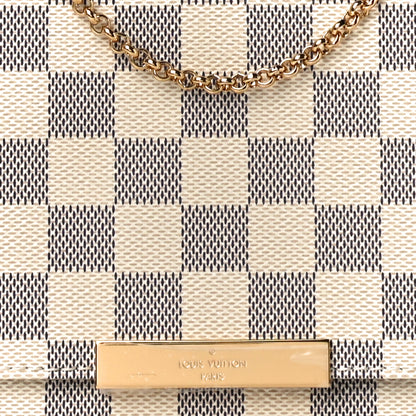 Louis Vuitton Damier Azur Favorite MM 8 of 11